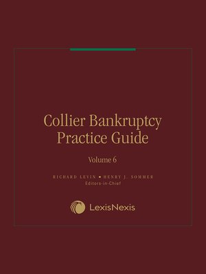 cover image of Collier Bankruptcy Practice Guide